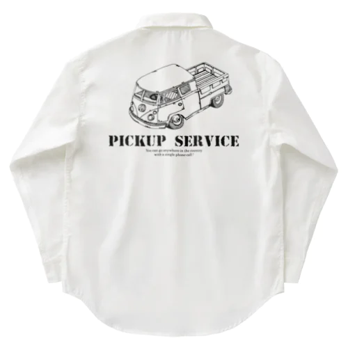 pick up service ワークシャツ