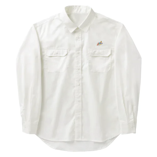 StudioL.O.L【カラフルロゴ斜め】 Work Shirt