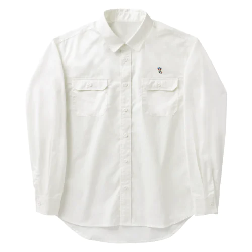 山登りをするチワワ Work Shirt