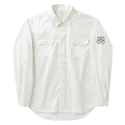 Heard Flower Work Shirt