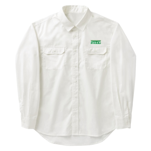 暖簾ロゴ Work Shirt