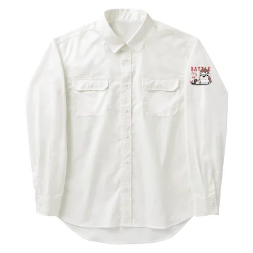 スズメがちゅん　BATTLEちゅん Work Shirt