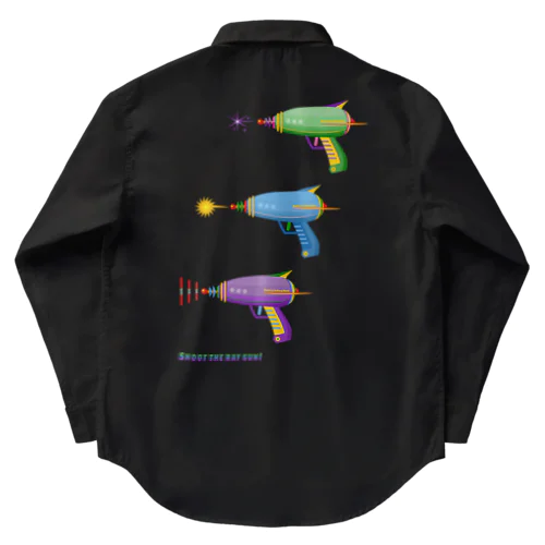 Shoot the ray gun! Work Shirt