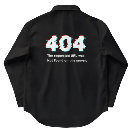 404 Not Found Work Shirt