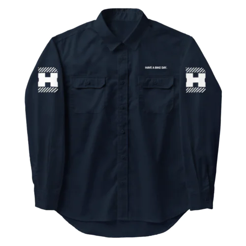 HABDワークシャツ(Dark navy) Work Shirt