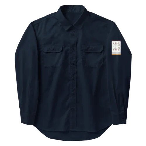 ボウリングピンズのパーピン ( 架空麻雀牌シリーズ) Work Shirt