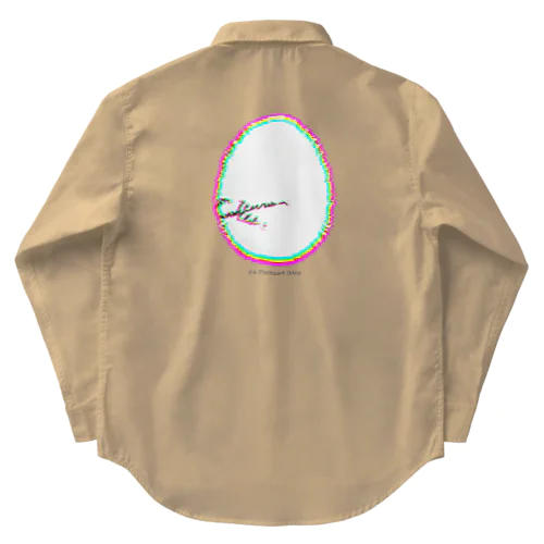 [ Culture Club ] PsychedEgg WorkShirt Work Shirt