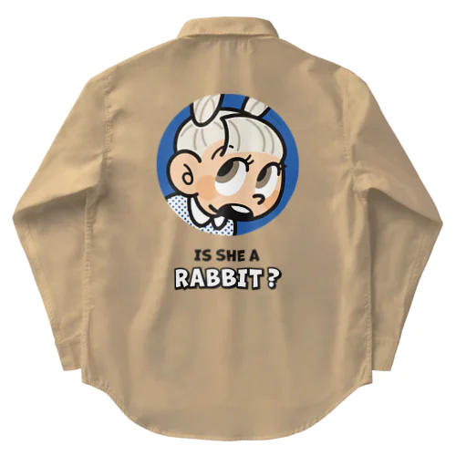 Rabbit Girl💙 Work Shirt