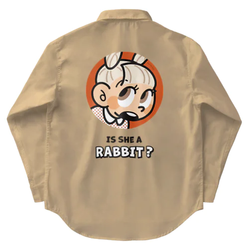 Rabbit Girl❤️ Work Shirt