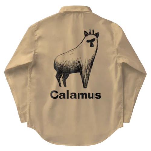 ど迫力のカモシカ！by Calamus ワークシャツ