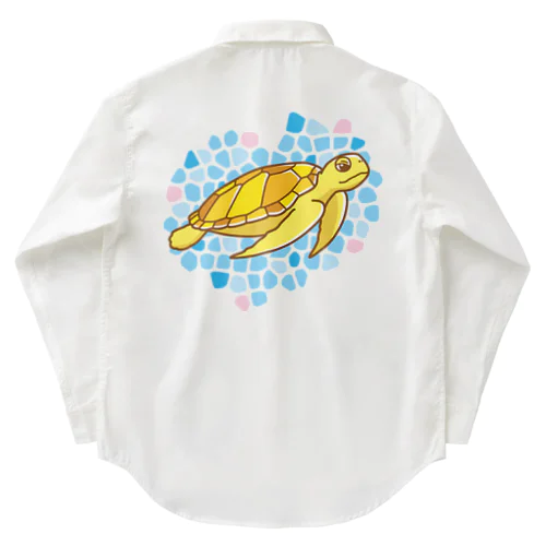 ウミガメさんの海【4】 Work Shirt