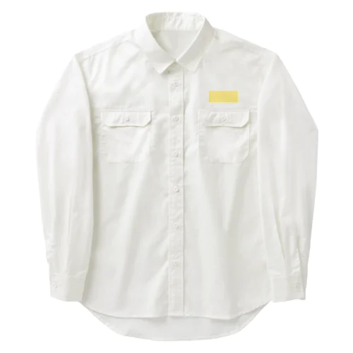 ストライプ　黄色と白 Work Shirt