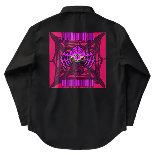 8-EYES PINKSPIDER Work Shirt