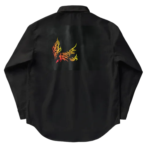 トライバル(無題) Work Shirt