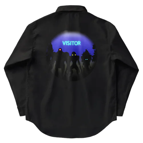 VISITOR-来訪者- Work Shirt