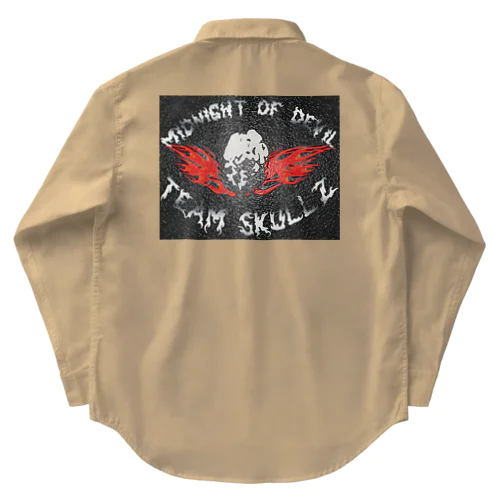 TEAM SKULLZ　BLKWRAPPING Work Shirt