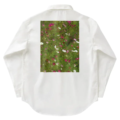 201408311255000　風の中の秋桜 Work Shirt