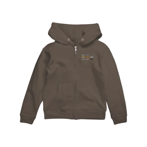 カラフルSMITH Zip Hoodie