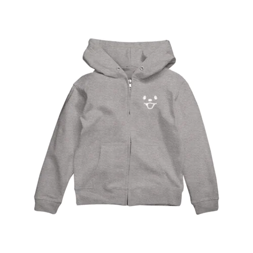 キッズサイズ　POMEぶ EX 近すぎるポメラニアン04 Zip Hoodie