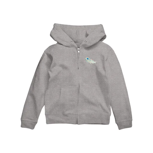 夢のイルカ Zip Hoodie