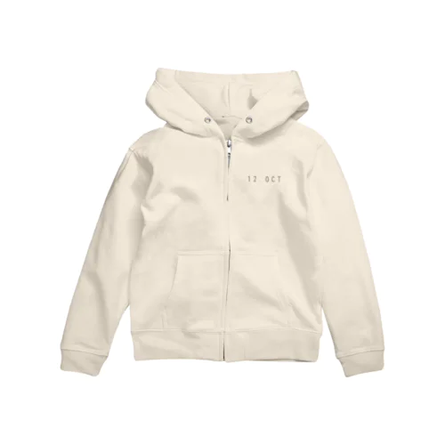 バースデー［12.OCT］ Zip Hoodie