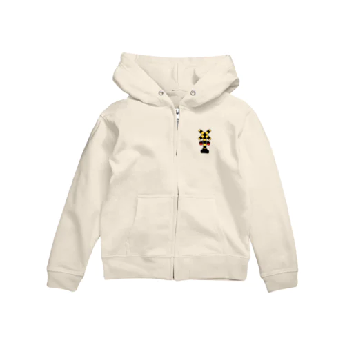 全方向警報灯ふみきり Zip Hoodie