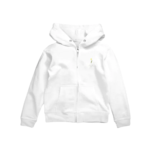 🍋 antique lemon yellow . Zip Hoodie