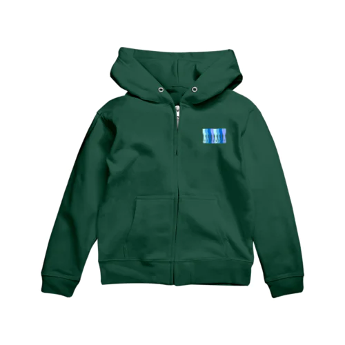 Ballet!!blue Zip Hoodie