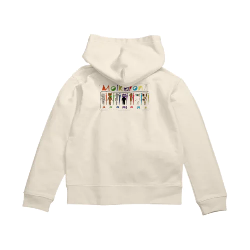 MolKaron７　ロボの出荷 Zip Hoodie