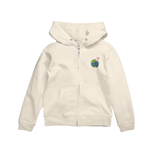 キノコのきーたん★旅 Zip Hoodie