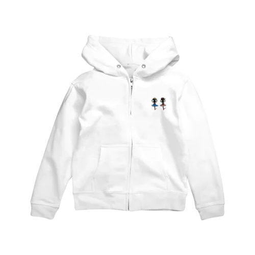 バレリーナちゃん Zip Hoodie