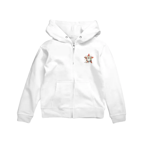 キッズサイズ*ぽめるのきらきら Zip Hoodie