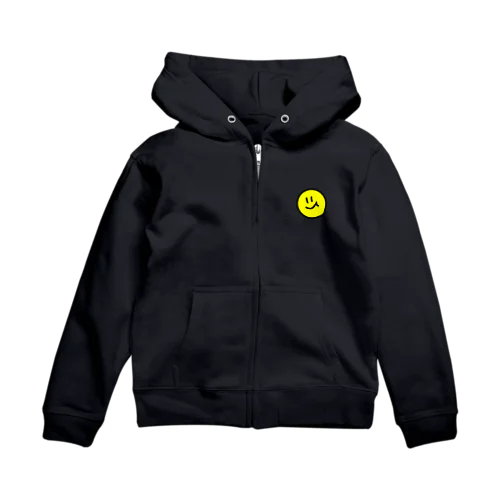 smile Zip Hoodie