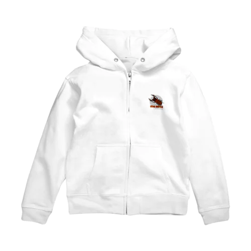 見つけた！クワガタムシ Zip Hoodie