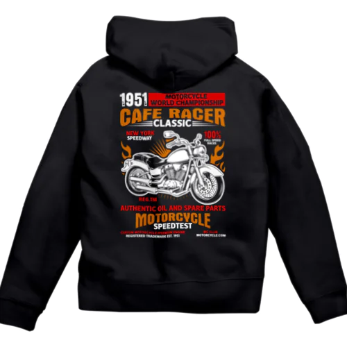 アメリカン ライダース Zip Hoodie