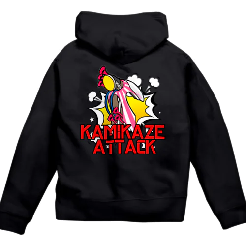 KAMIKAZE ATTACK!! ジップパーカー