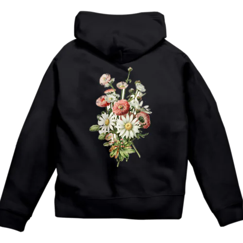 黑いパーカー 零 Zip Hoodie