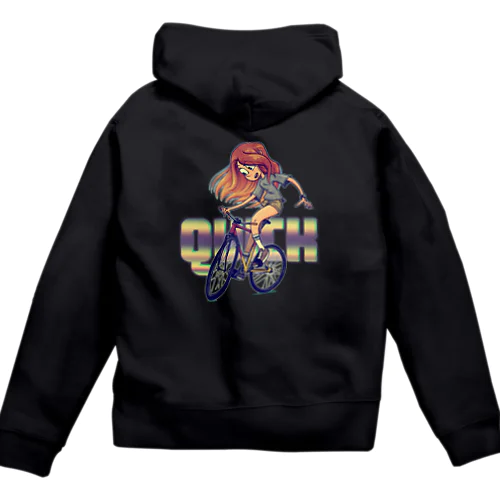 ”QUICK” Zip Hoodie