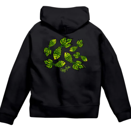 Hop Fish Zip Hoodie