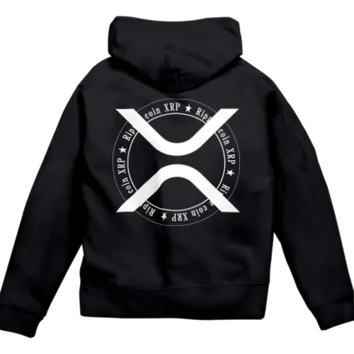 XRPオリジナルグッツD Zip Hoodie