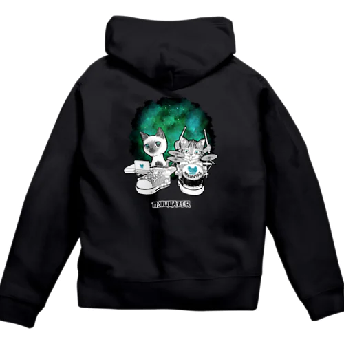 ミューゲイザー#2 (meowGAZER#2) Zip Hoodie