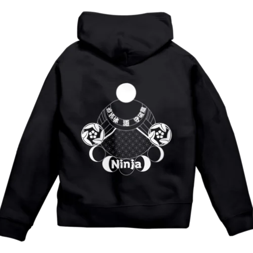 Ninja服02 Zip Hoodie