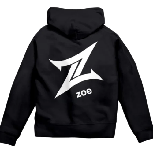 ゾエまる印 Zip Hoodie