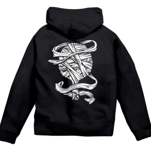 guruguruラケットジップパーカー Zip Hoodie