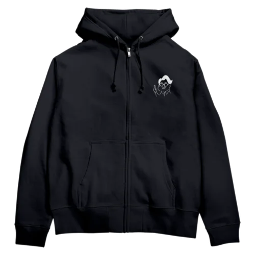 WELCOME NEW WORLD（バックプリントなし） Zip Hoodie