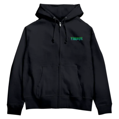 フレイムロゴ(Green) Zip Hoodie