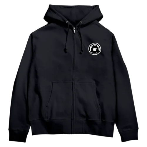 カピバラ家紋 Zip Hoodie