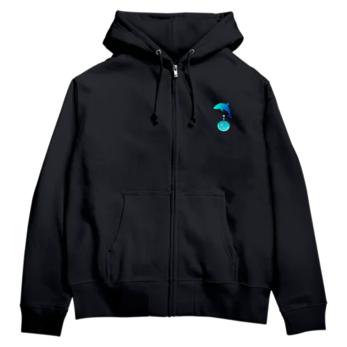 イルカ  Zip Hoodie