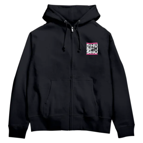 『シュシュシュの娘』グッズ（濃色） Zip Hoodie