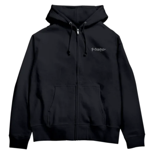 ガーゴイルゲッコー前後ロゴ入り Zip Hoodie